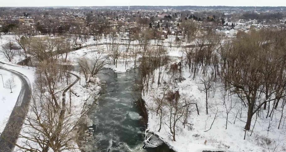 Winter at Euclid Beach